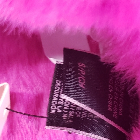 377- Victoria's Secret Slippers Pink Color Size Small NWT - Picture 7 of 9